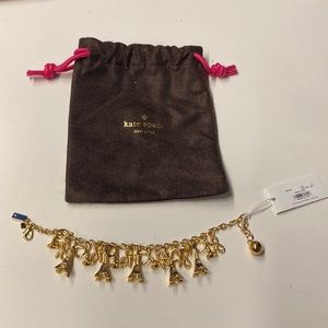 Kate Spade “Parisian Lights” charm bracelet